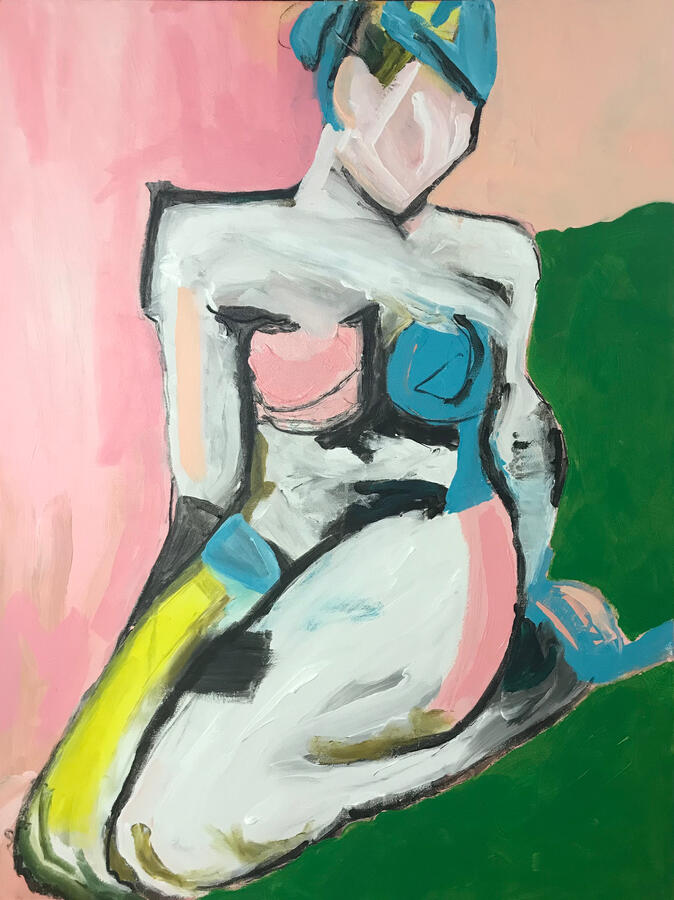 36x48 acrylic on stretched canvas